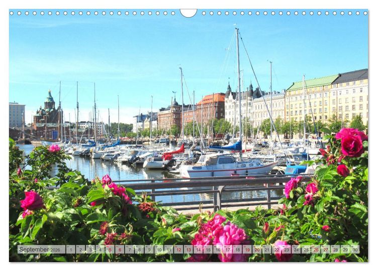 Produktbild: Helsinki und Umgebung - Eine Reise in den S&uuml;den Finnlands (Wandkalender 2026 DIN A3 quer), CALVENDO Monatskalender