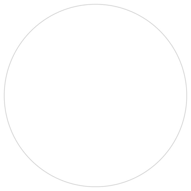 Produktbild: URSUS Tonzeichenpapier-Faltbl&auml;tter "Eiskristalle" (rund), &Oslash; 12 cm