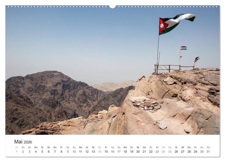 Produktbild: Jordanien - ein Land faszinierender Sch&ouml;nheit (hochwertiger Premium Wandkalender 2026 DIN A2 quer), Kunstdruck in Hochglanz