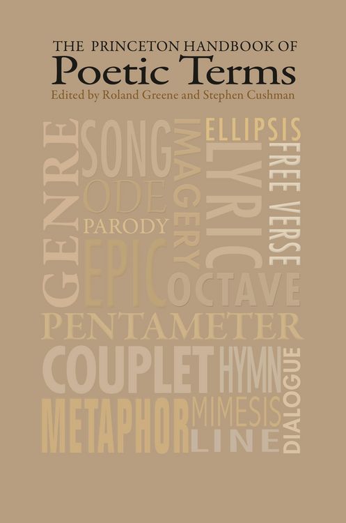 Produktbild: The Princeton Handbook of Poetic Terms
