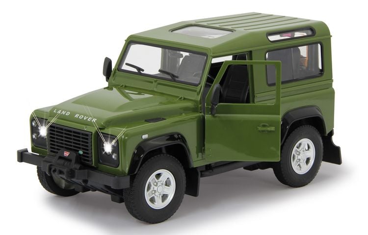 Produktbild: Jamara Land Rover Defender 1:14 gr&uuml;n T&uuml;r manuell 40MHz