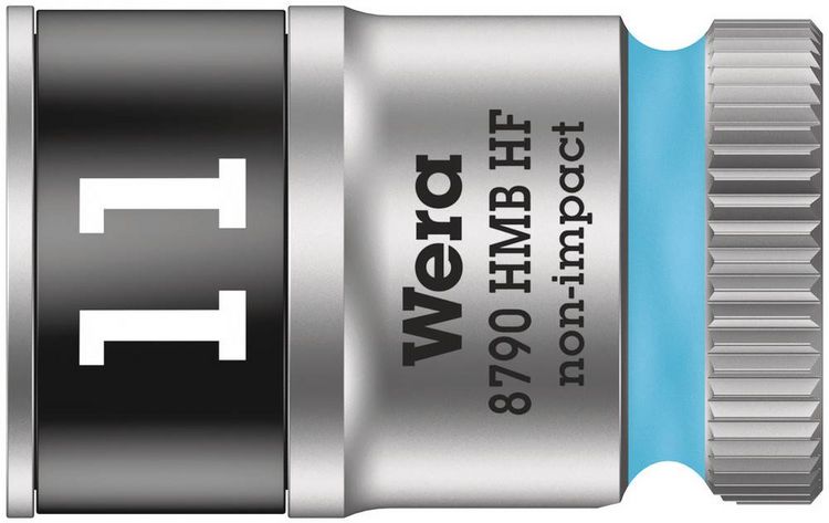 Produktbild: Wera 8790 HMB HF 05003745001 Au&szlig;en-Sechskant Steckschl&uuml;sseleinsatz 11mm 3/8\" (10 mm)