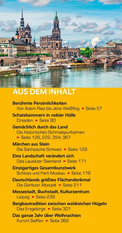 Produktbild: Reisef&uuml;hrer Sachsen