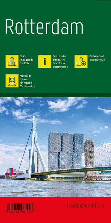 Produktbild: freytag & berndt Stadtplan Rotterdam 1:20.000