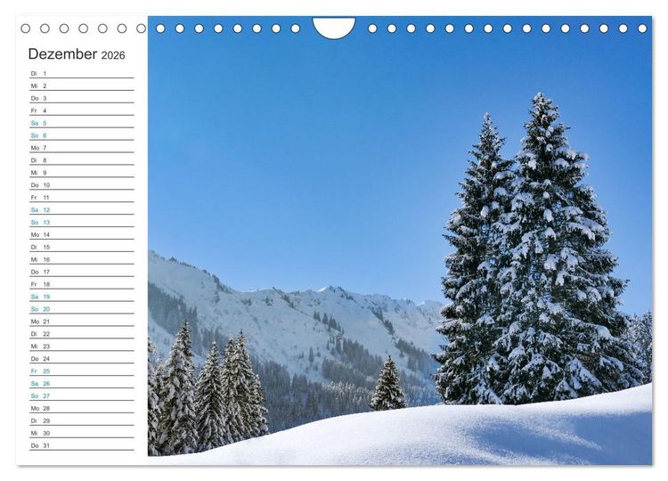 Produktbild: Faszination Alpen (Wandkalender 2026 DIN A4 quer), CALVENDO Monatskalender