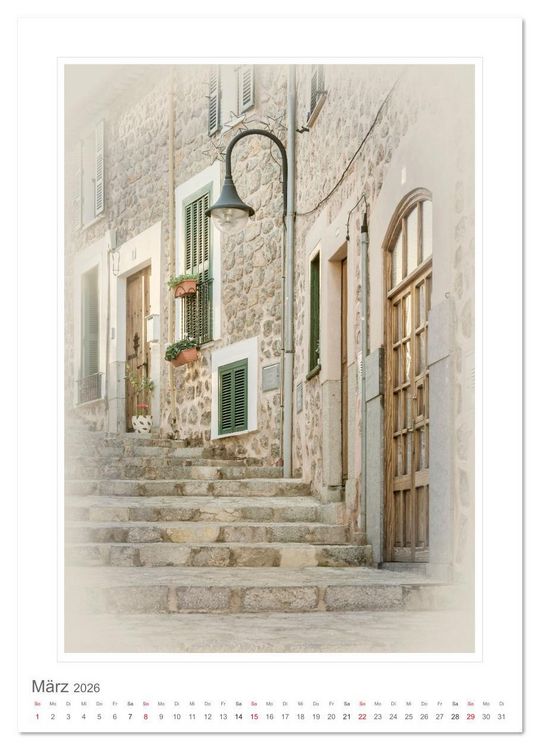 Produktbild: Durch das romantische Mallorca (Wandkalender 2026 DIN A4 hoch), CALVENDO Monatskalender