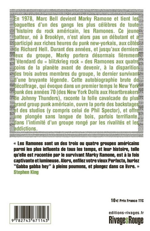 Produktbild: Punk rock blitzkrieg : ma vie chez les Ramones