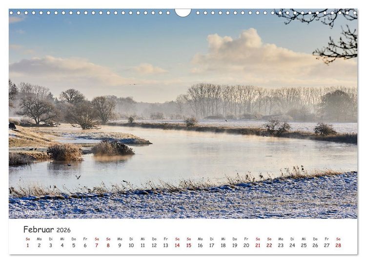 Produktbild: Emsland Impressionen (Wandkalender 2026 DIN A3 quer), CALVENDO Monatskalender