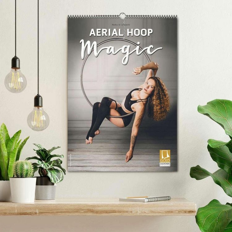 Produktbild: Aerial Hoop Magic (Wandkalender 2026 DIN A2 hoch), CALVENDO Monatskalender