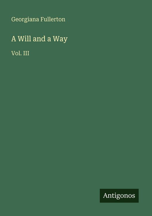 Produktbild: A Will and a Way