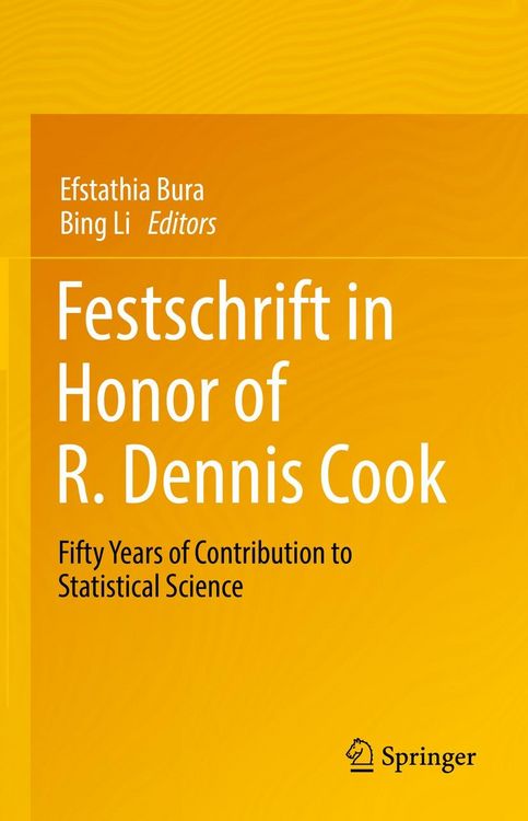 Produktbild: Festschrift in Honor of R. Dennis Cook