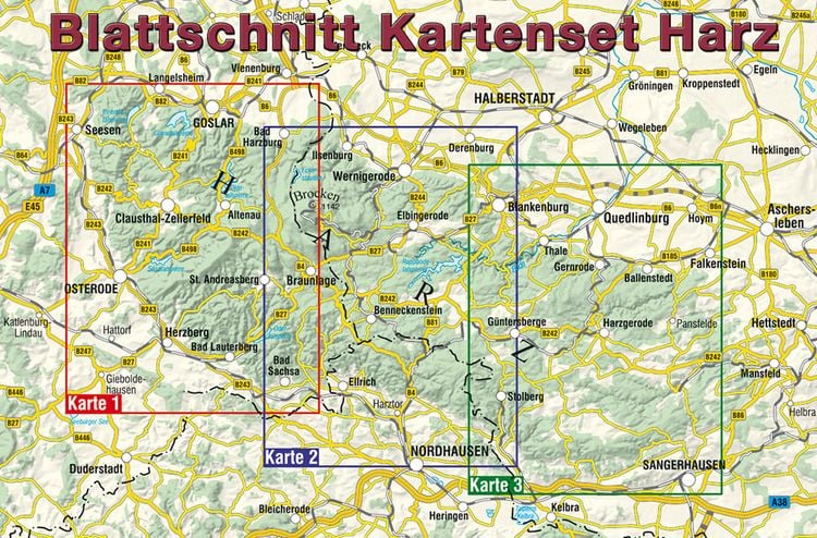 Produktbild: Kartenset Harz