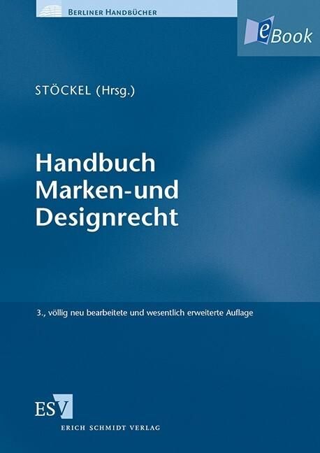 Produktbild: Handbuch Marken- und Designrecht