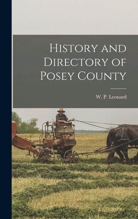 Produktbild: History and Directory of Posey County