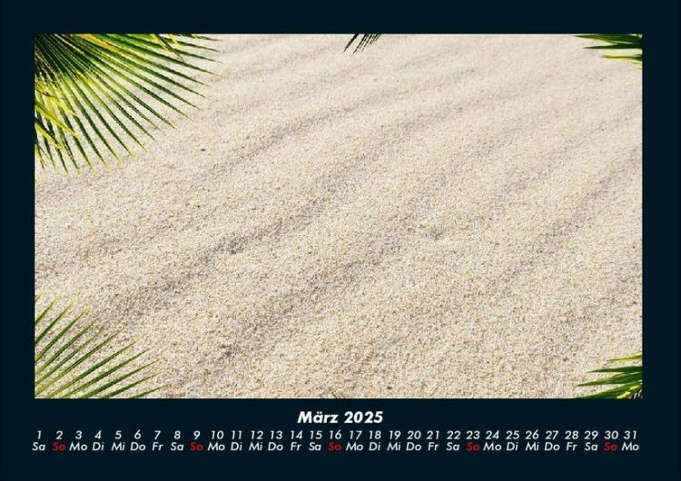 Produktbild: Urlaubsgef&uuml;hle 2025 Fotokalender DIN A4