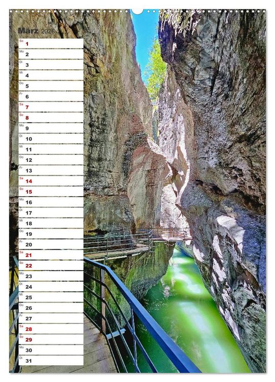 Produktbild: Schweizer Ansichten - Berge, Fl&uuml;sse und Seen in der Schweiz (Wandkalender 2026 DIN A2 hoch), CALVENDO Monatskalender