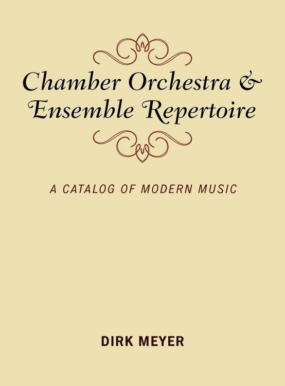 Produktbild: Chamber Orchestra and Ensemble Repertoire
