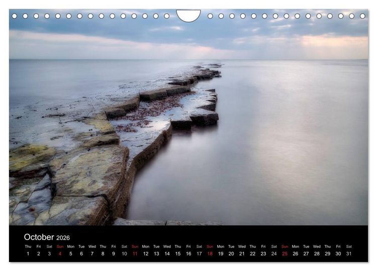 Produktbild: Jurassic Coast South England (Wall Calendar 2026 DIN A4 landscape), CALVENDO 12 Month Wall Calendar