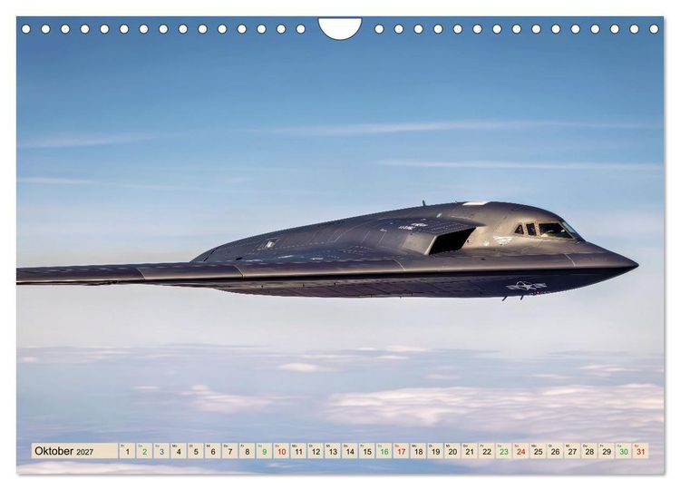 Produktbild: B2 Spirit - Bomber (Wandkalender 2027 DIN A4 quer), CALVENDO Monatskalender