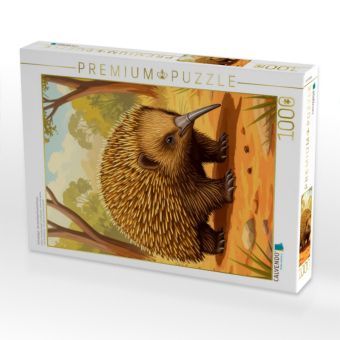 Produktbild: CALVENDO Puzzle Schnabeligel - der stachelige Ameisenfresser | 1000 Teile Lege-Gr&ouml;&szlig;e 64x48cm Foto-Puzzle f&uuml;r gl&uuml;ckliche Stunden