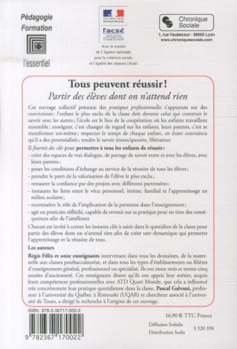 Produktbild: Tous peuvent r&eacute;ussir !