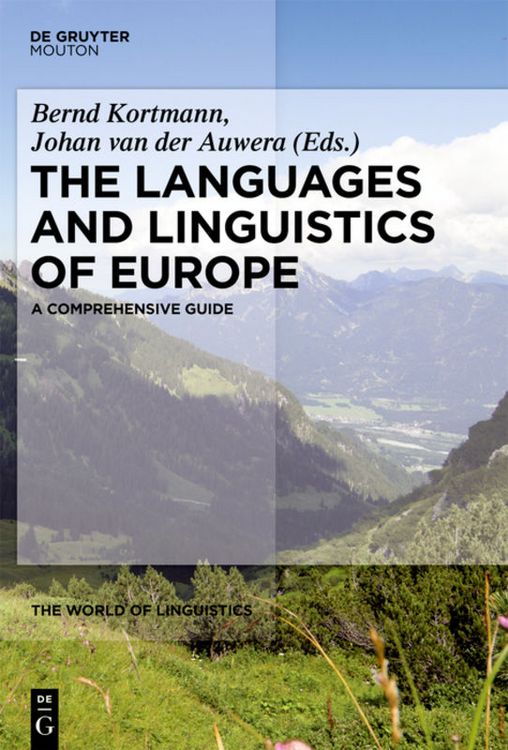 Produktbild: The Languages and Linguistics of Europe