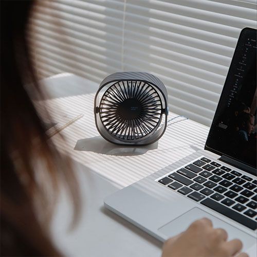 Produktbild: QUISHINI Mini Desk Fans