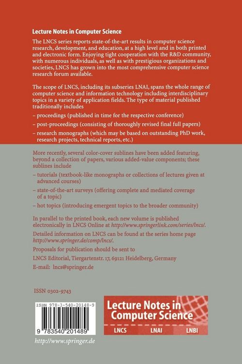 Produktbild: Spatial Information Theory. Foundations of Geographic Information Science