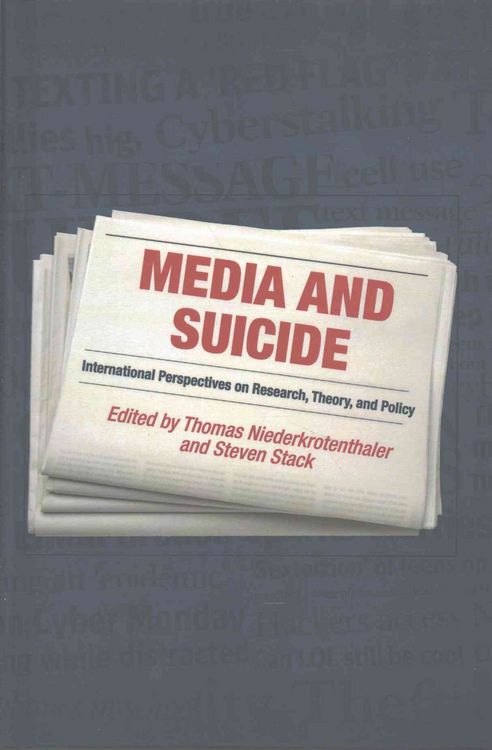 Produktbild: Media and Suicide