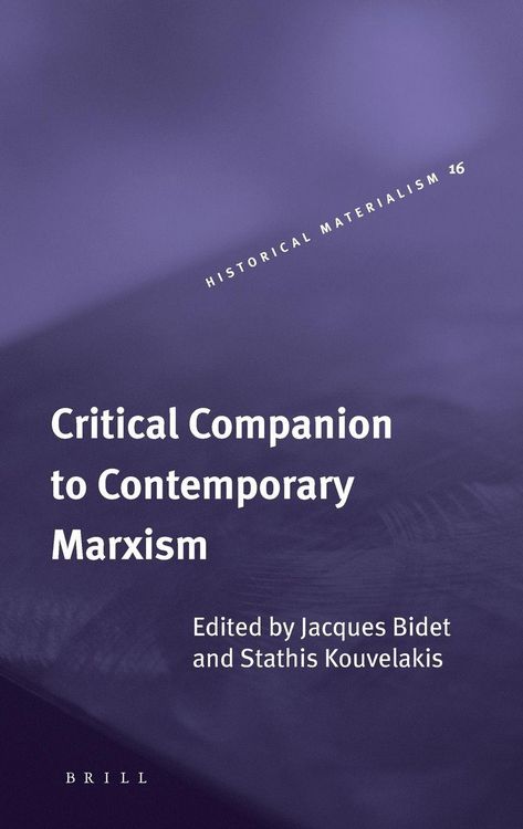 Produktbild: Critical Companion to Contemporary Marxism