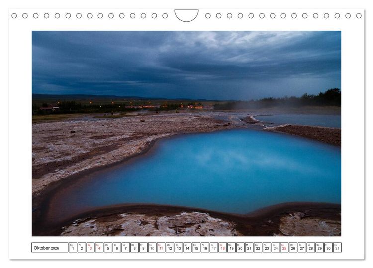Produktbild: Island (Wandkalender 2026 DIN A4 quer), CALVENDO Monatskalender