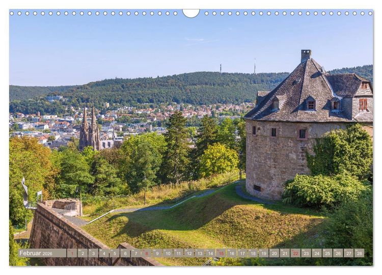 Produktbild: Marburg an der Lahn (Wandkalender 2026 DIN A3 quer), CALVENDO Monatskalender