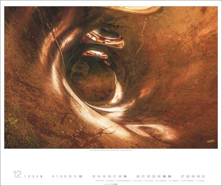 Produktbild: Architecture in Music Kalender 2027 - Musikinstrumente von innen