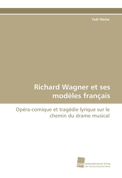 Produktbild: Richard Wagner et ses mod&egrave;les fran&ccedil;ais