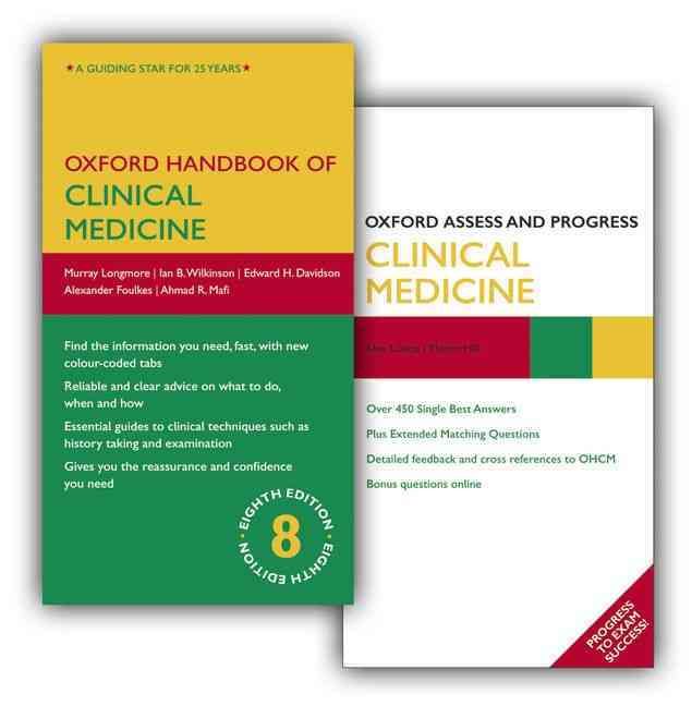 Produktbild: Oxford Handbook of Clinical Medicine Eighth Edition and Oxford Assess and Progress Clinical Medicine Pack
