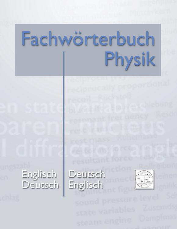 Produktbild: Fachw&ouml;rterbuch Physik