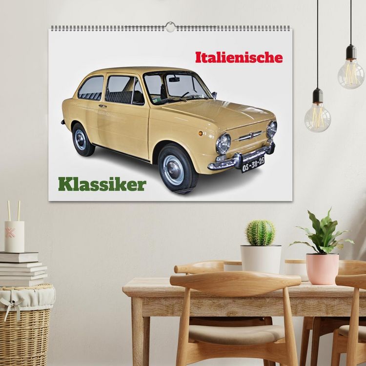 Produktbild: Italienische Klassiker (Wandkalender 2026 DIN A2 quer), CALVENDO Monatskalender
