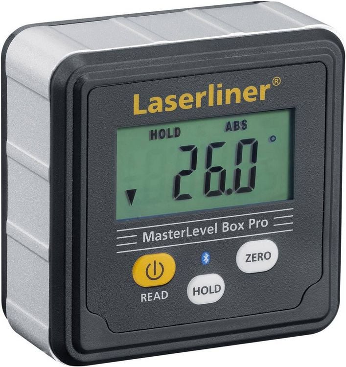 Produktbild: Laserliner MasterLevel Box Pro (BLE) 081.262A Digitale Wasserwaage 28mm 360&deg;