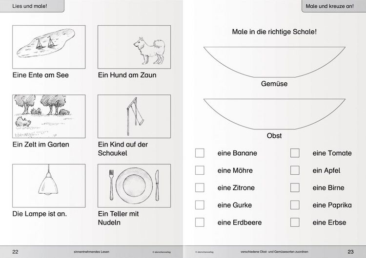 Produktbild: Ich kann lesen 1. Schüler-Arbeitsheft für die 1. Klasse