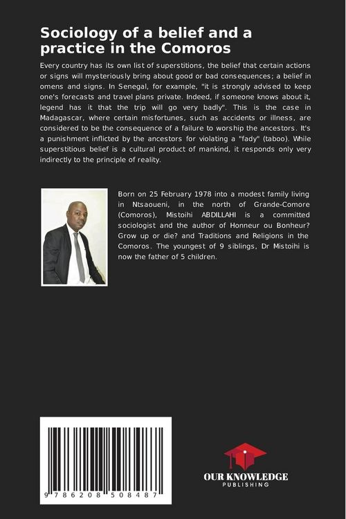 Produktbild: Sociology of a belief and a practice in the Comoros