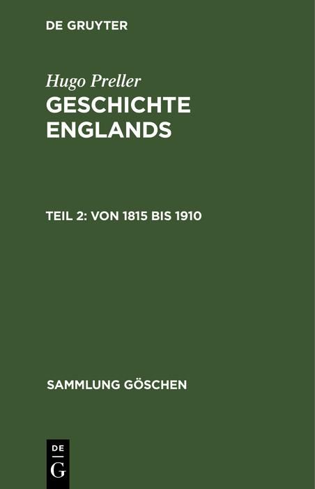 Produktbild: Von 1815 bis 1910
