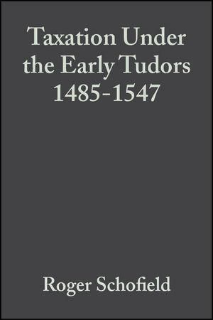 Produktbild: Taxation Under the Early Tudors 1485 - 1547