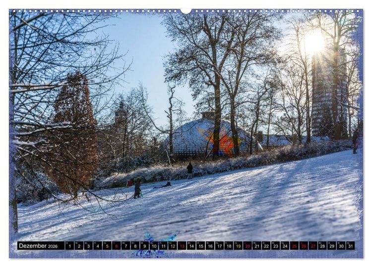 Produktbild: Jena attraktiv (Wandkalender 2026 DIN A2 quer), CALVENDO Monatskalender