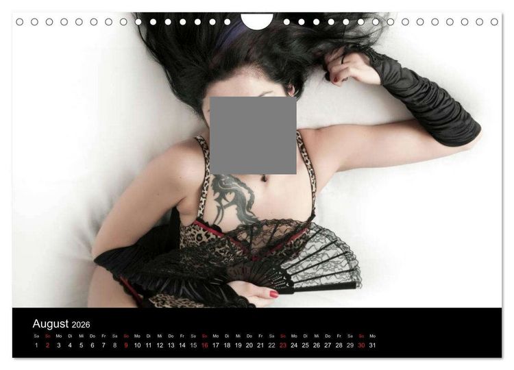 Produktbild: Dessous (Wandkalender 2026 DIN A4 quer), CALVENDO Monatskalender