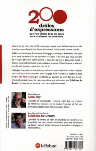 Produktbild: 200 dr&ocirc;les d'expressions