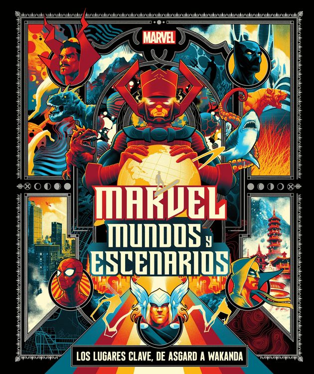 Produktbild: Jones, N: Marvel: Mundos Y Escenarios (Marvel Universe Map b