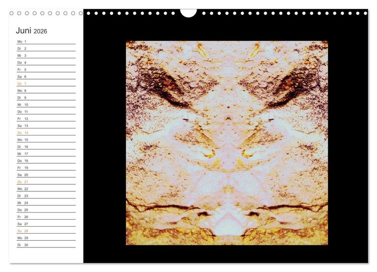 Produktbild: LiTH-Os Antlitze des Sandsteins von ID AD Art Gabi Zapf (Wandkalender 2026 DIN A3 quer), CALVENDO Monatskalender