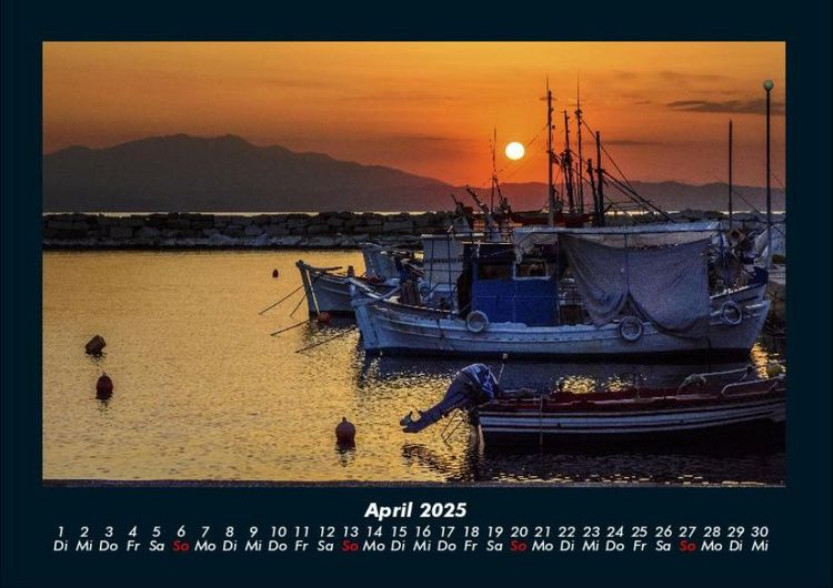 Produktbild: Segelschiffe und Boote 2025 Fotokalender DIN A4