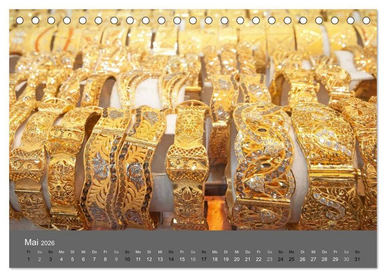 Produktbild: Dubai (Tischkalender 2026 DIN A5 quer), CALVENDO Monatskalender