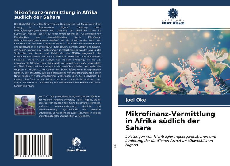Produktbild: Mikrofinanz-Vermittlung in Afrika s&uuml;dlich der Sahara